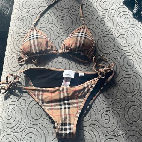 women's burberry 2 piece set|Burberry two piece swimsuit women's.